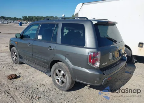 2007 Honda Pilot Ex-L from USA, damaged, VIN 2HKYF18697H531260